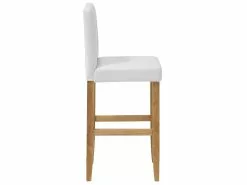 Beliani Baarituoli Keinonahka Luonnonvalkoinen MADISON -Halpa 2-istuttavat sohvat myymälä undef src sa picid 763482 type whitesh image