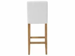 Beliani Baarituoli Keinonahka Luonnonvalkoinen MADISON -Halpa 2-istuttavat sohvat myymälä undef src sa picid 763483 type whitesh image