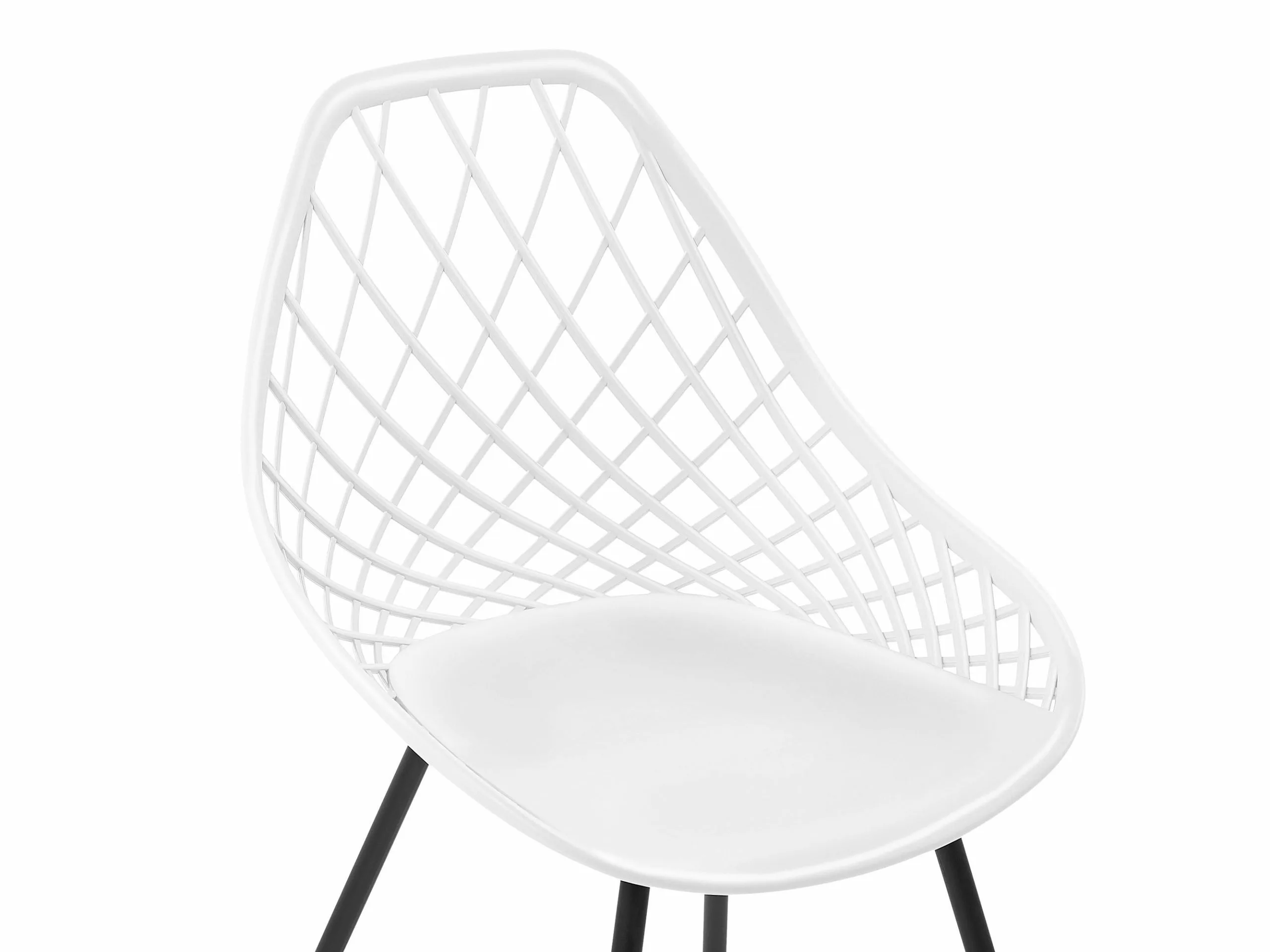 Beliani Tuoli Muovi Valkoinen 2 Kpl CANTON 8 Beliani Tuoli Muovi Valkoinen 2 Kpl CANTON - Image 6