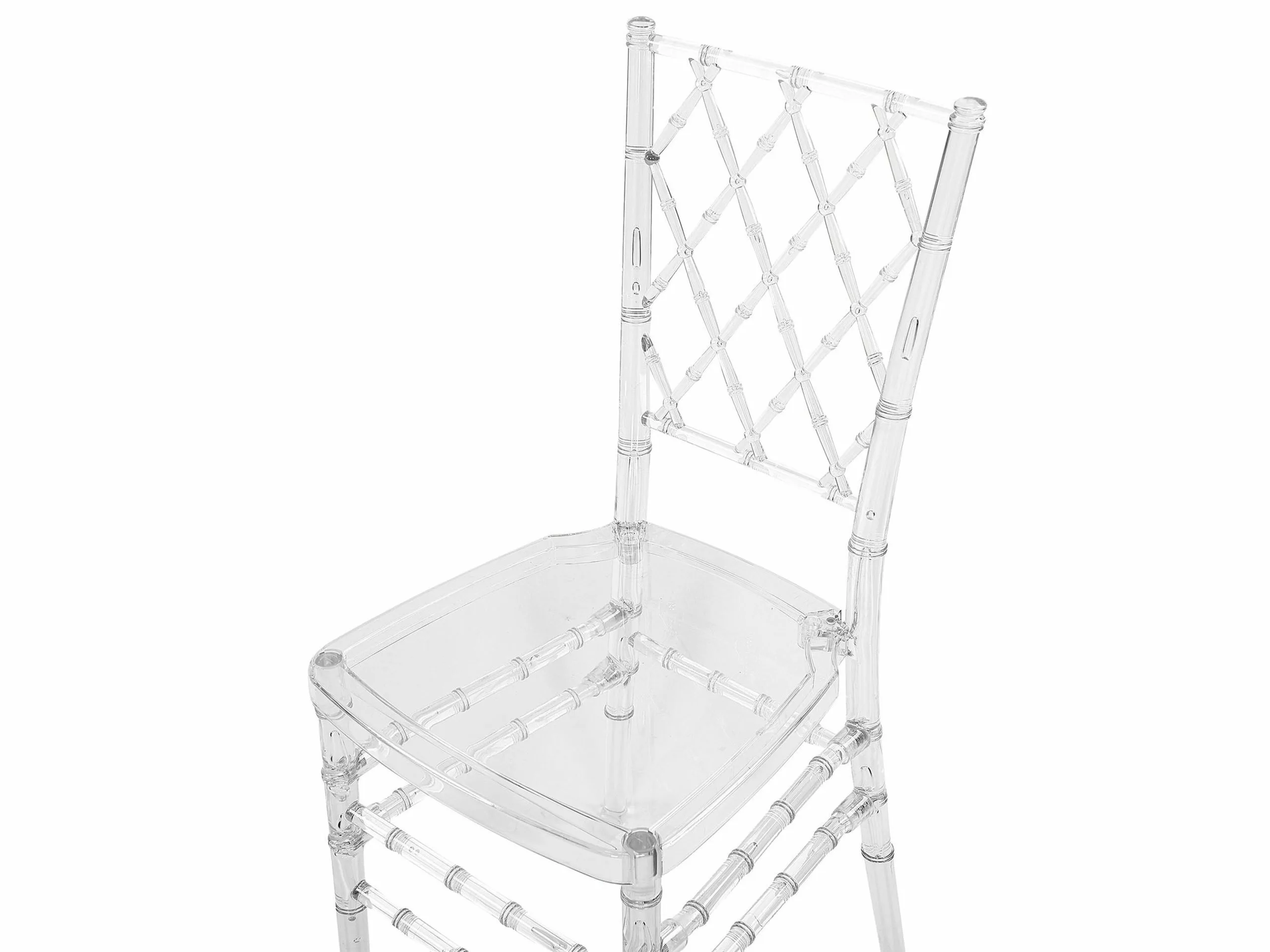 Beliani Tuoli Muovi Kirkas 2 Kpl CLARION 9 Beliani Tuoli Muovi Kirkas 2 Kpl CLARION - Image 7