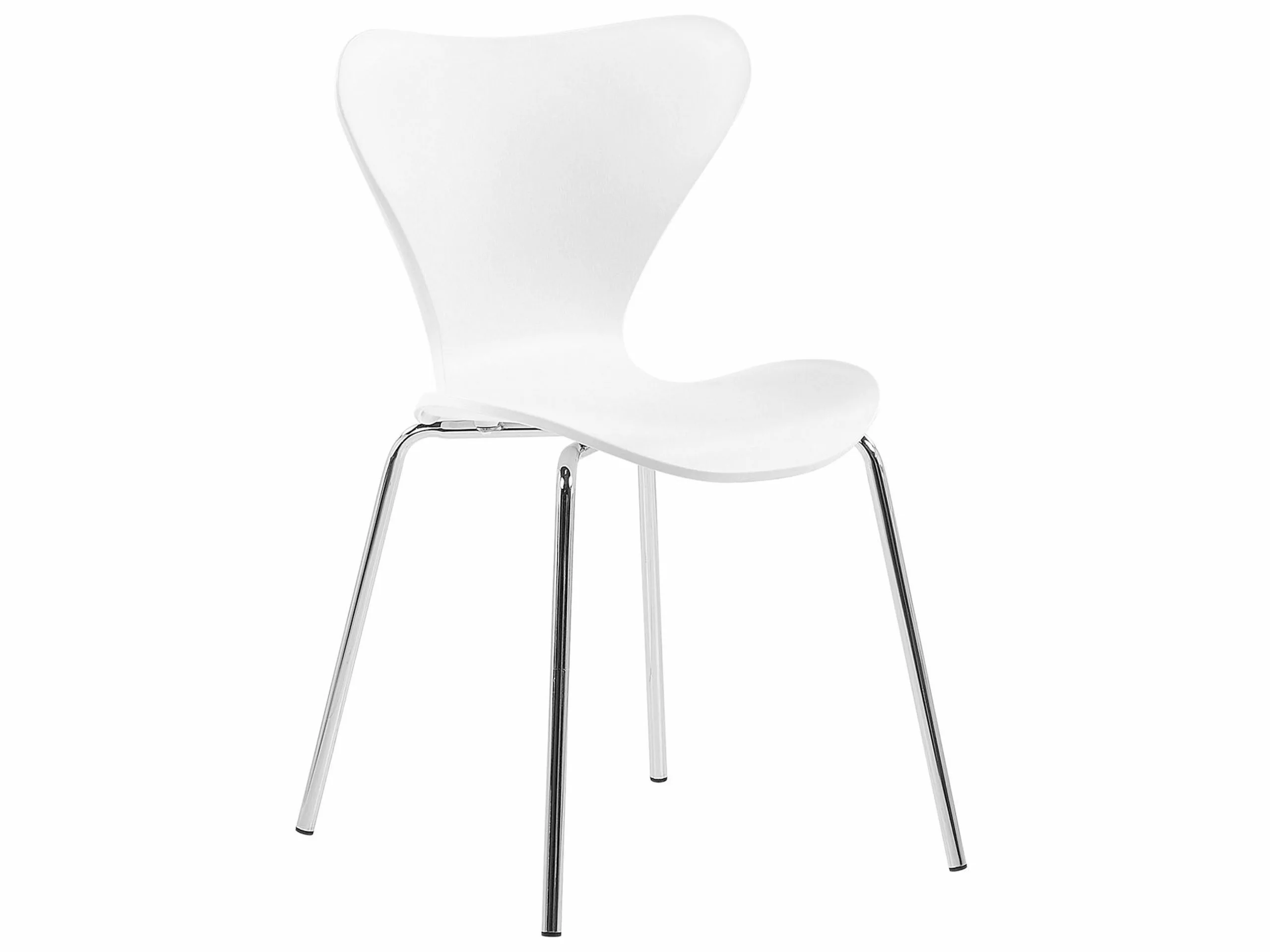 Beliani Tuoli Muovi Valkoinen 2 Kpl BOONVILLE 11 Beliani Tuoli Muovi Valkoinen 2 Kpl BOONVILLE - Image 9