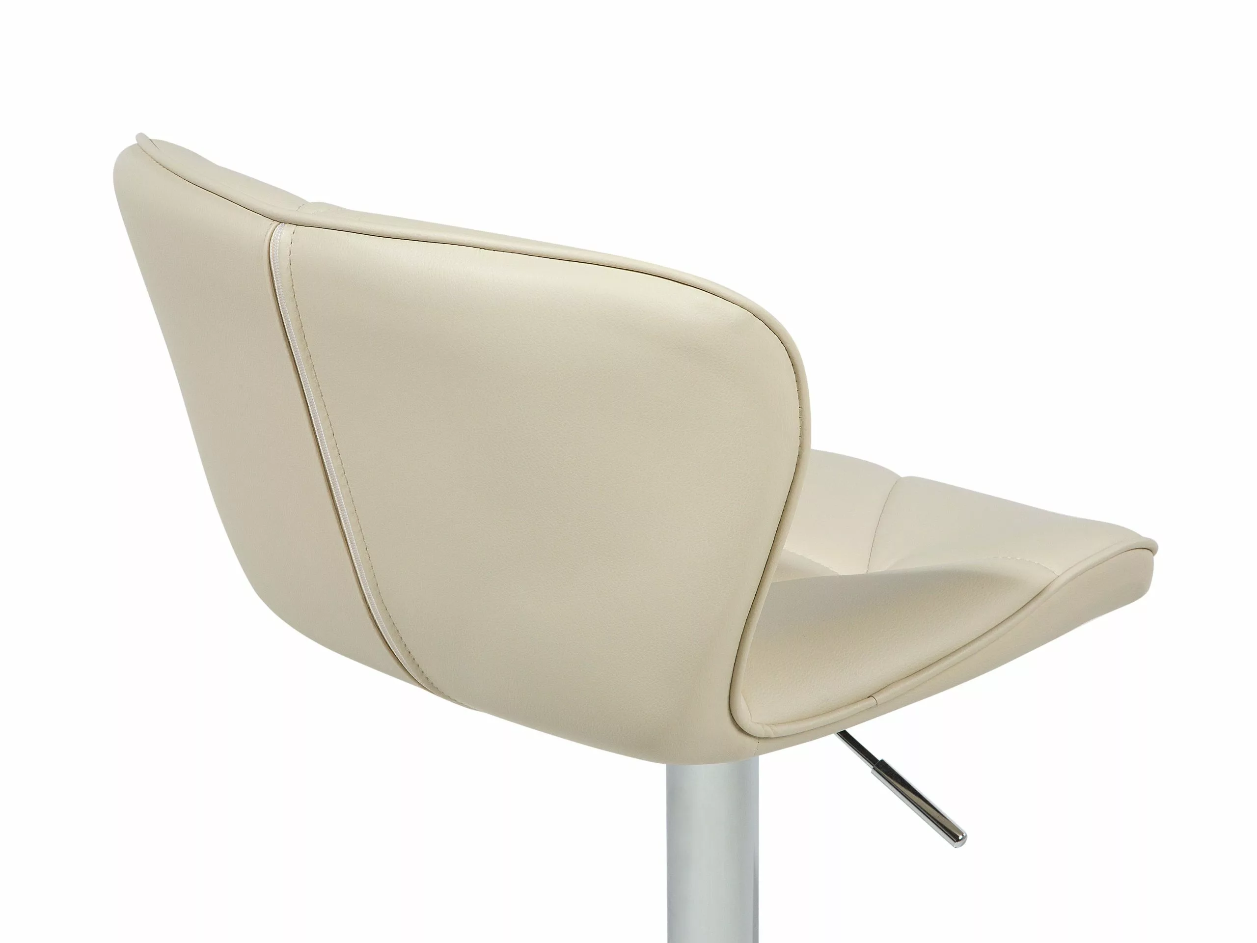 Beliani Baarijakkara Keinonahka Vaalea Beige 2 Kpl VALETTA - Image 9