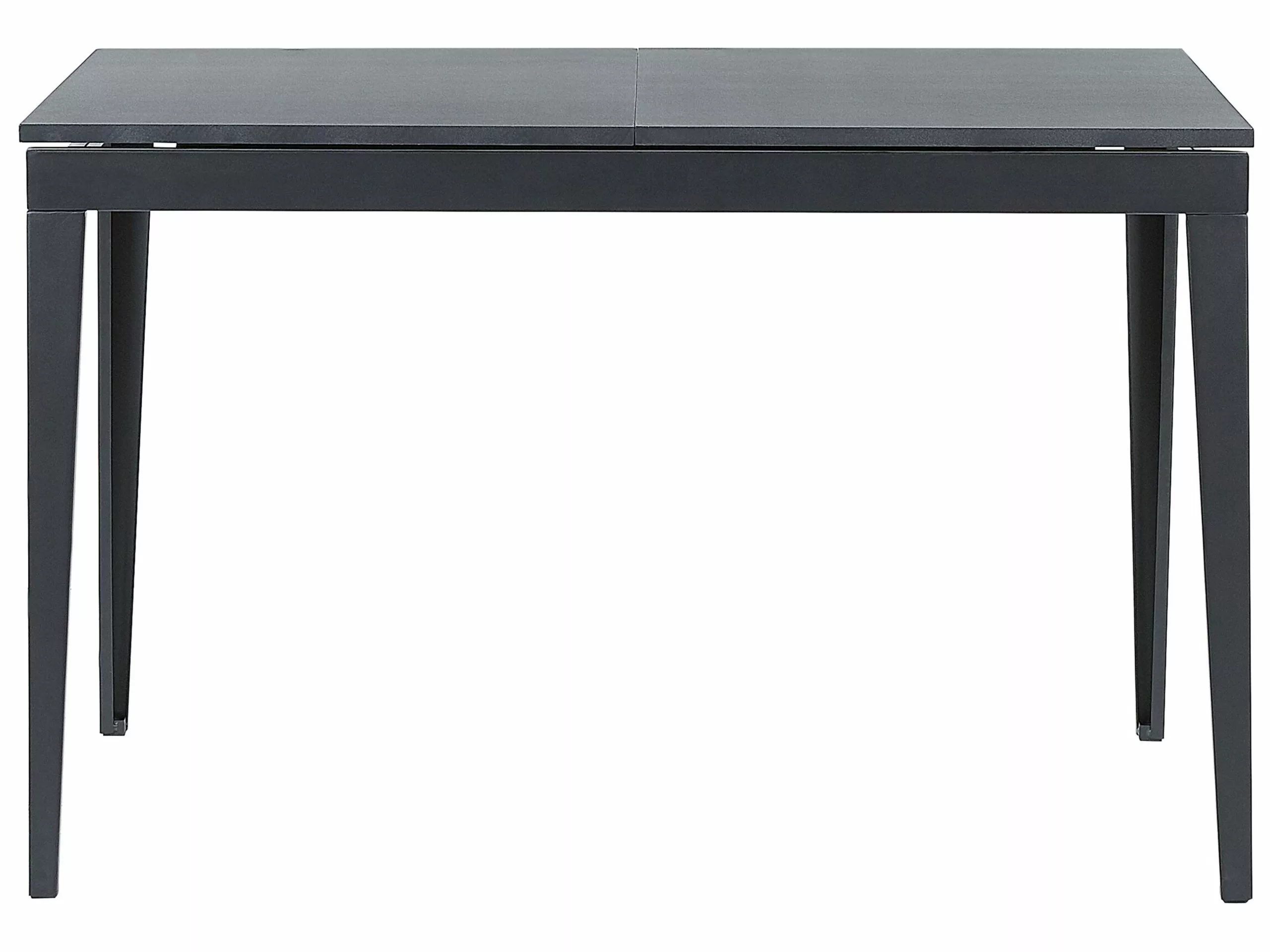 Beliani Ruokapöytä Jatkettava Musta 120/160 X 80 Cm NORLEY 10 Beliani Ruokapöytä Jatkettava Musta 120/160 X 80 Cm NORLEY - Image 8