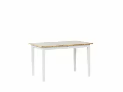 Beliani Ruokapöytä Jatkettava Kumipuu Vaalea Puu/valkoinen 120/150 X 75 Cm HOUSTON 15 Beliani Ruokapöytä Jatkettava Kumipuu Vaalea Puu/valkoinen 120/150 X 75 Cm HOUSTON -Halpa 2-istuttavat sohvat myymälä undef src sa picid 785839 type whitesh image