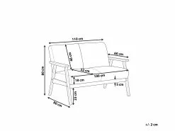 Beliani 2-istuttava Sohva Kankainen Harmaa ASNES 19 Beliani 2-istuttava Sohva Kankainen Harmaa ASNES -Halpa 2-istuttavat sohvat myymälä undef src sa picid 786851 type whitesh image
