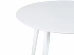 Beliani Ruokapöytä Valkoinen ⌀ 100 Cm ROXBY 13 Beliani Ruokapöytä Valkoinen ⌀ 100 Cm ROXBY -Halpa 2-istuttavat sohvat myymälä undef src sa picid 792010 type whitesh image