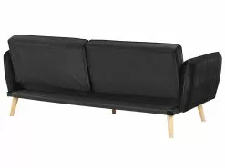 Beliani 2-istuttava Vuodesohva Musta Sametti BARDU -Halpa 2-istuttavat sohvat myymälä undef src sa picid 792078 type whitesh image