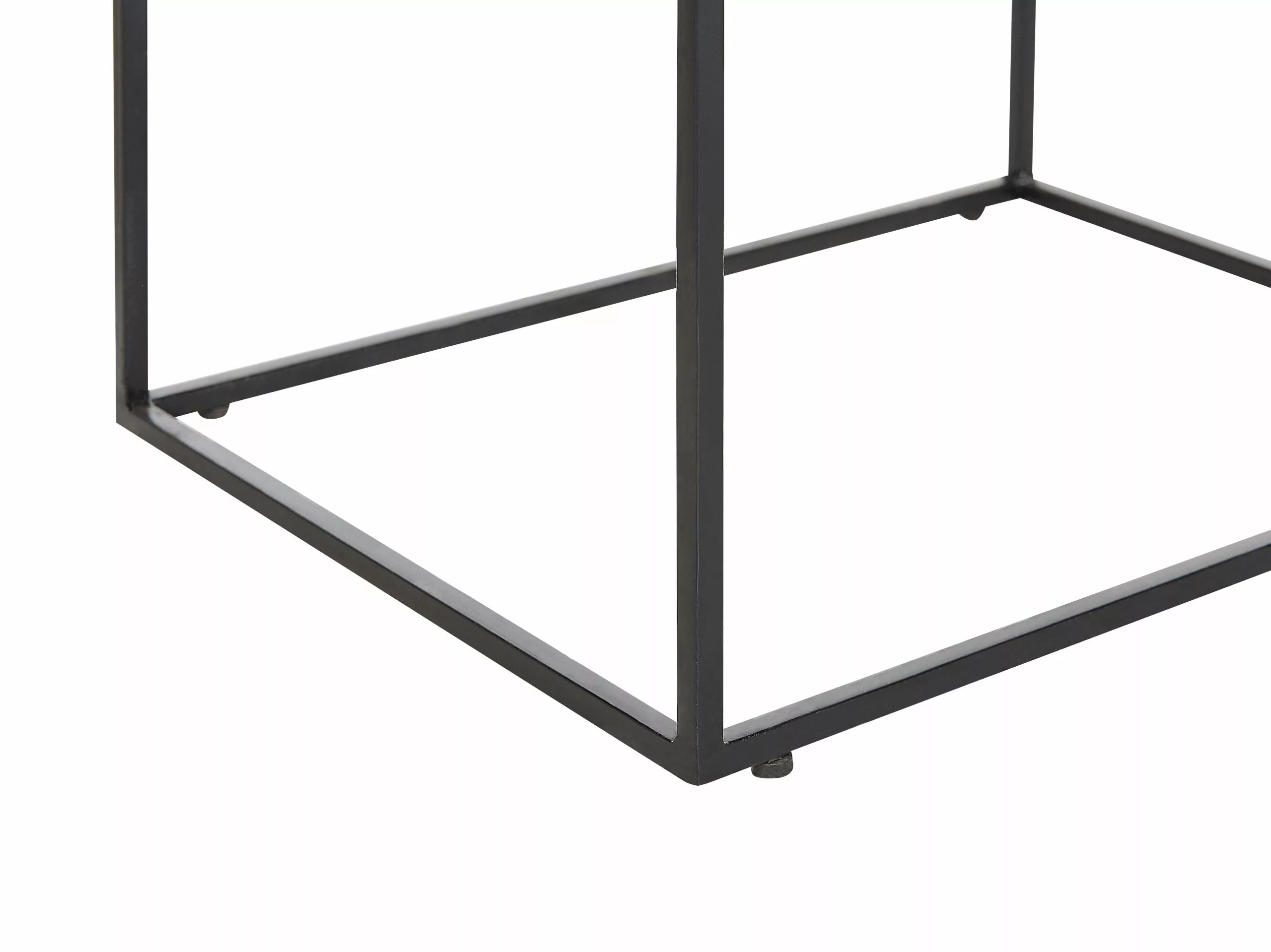 Beliani Sivupöytäsetti Vesihyasintti Luonnonväri/musta 3 Kpl HAWI - Image 10