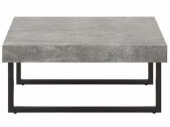 Beliani Sohvapöytä Harmaa/musta DELUZ -Halpa 2-istuttavat sohvat myymälä undef src sa picid 795672 type whitesh image