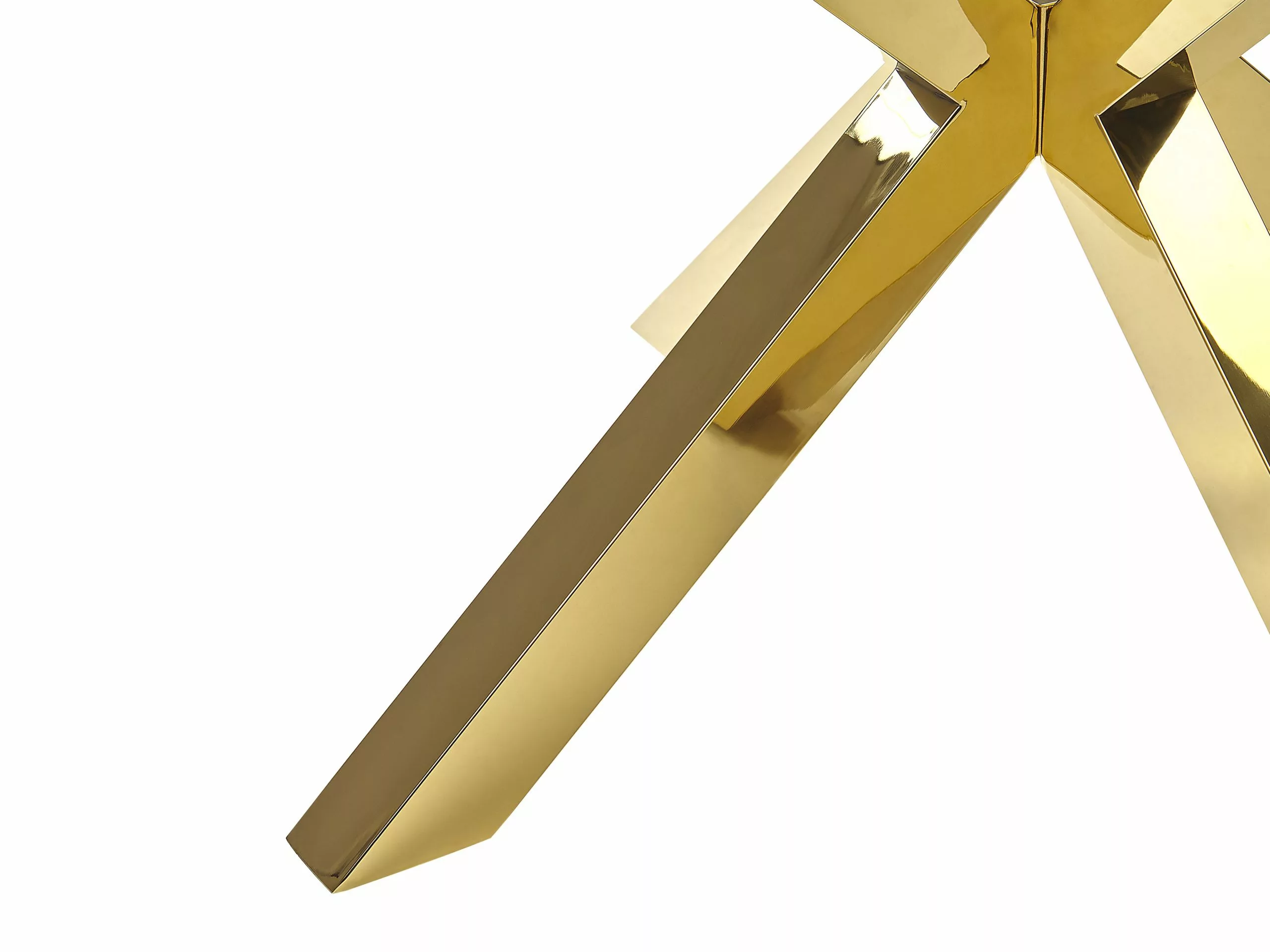 Beliani Sohvapöytä Lasitasolla Rosteri Kulta STARLIGHT 7 Beliani Sohvapöytä Lasitasolla Rosteri Kulta STARLIGHT - Image 5