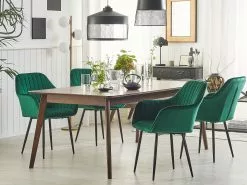 Beliani Ruokapöytä Tumma Puu MADOX Useita Kokoja -Halpa 2-istuttavat sohvat myymälä undef src sa picid 803630 type color image