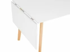 Beliani Ruokapöytä Jatkettava Valkoinen/vaalea Puu 120/155 X 80 Cm MEDIO 18 Beliani Ruokapöytä Jatkettava Valkoinen/vaalea Puu 120/155 X 80 Cm MEDIO -Halpa 2-istuttavat sohvat myymälä undef src sa picid 808653 type whitesh image