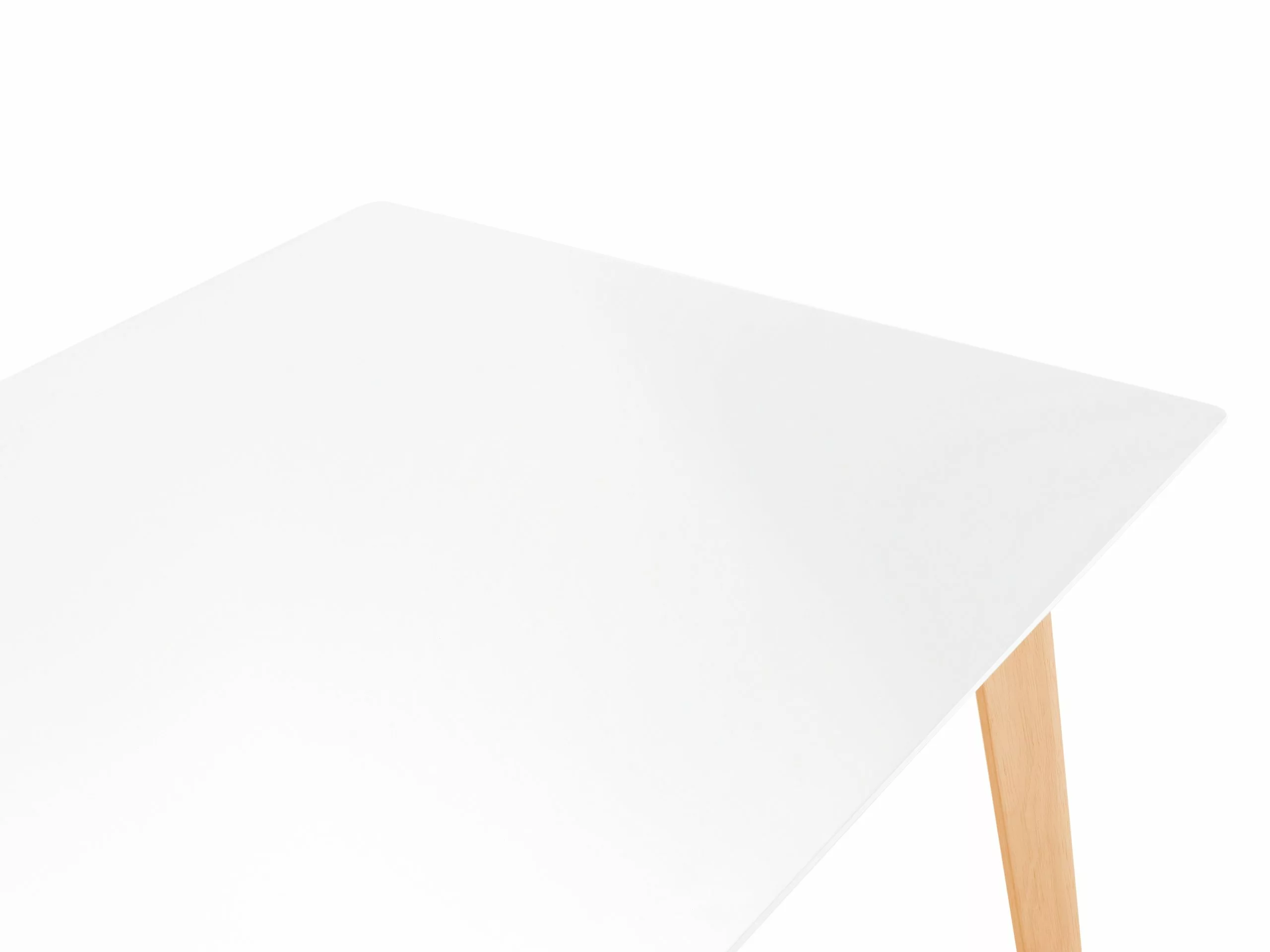 Beliani Ruokapöytä Jatkettava Valkoinen/vaalea Puu 120/155 X 80 Cm MEDIO 12 Beliani Ruokapöytä Jatkettava Valkoinen/vaalea Puu 120/155 X 80 Cm MEDIO - Image 10