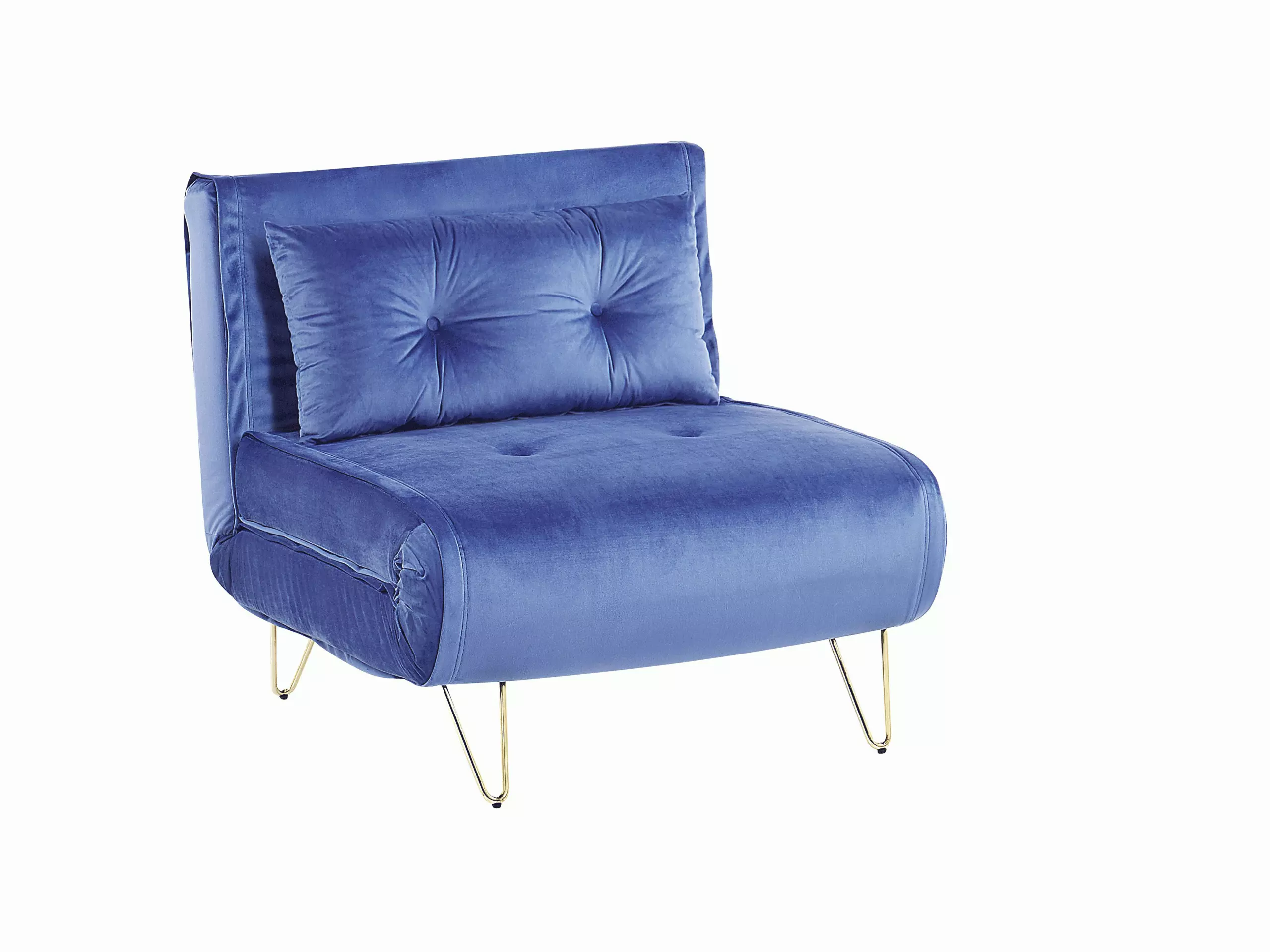 Beliani 3-istuttava Sohvaryhmä Sametti Laivastonsininen VESTFOLD - Image 7