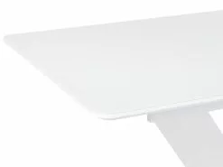 Beliani Ruokapöytä Jatkettava Valkoinen 160/200 X 90 Cm SALTUM 19 Beliani Ruokapöytä Jatkettava Valkoinen 160/200 X 90 Cm SALTUM -Halpa 2-istuttavat sohvat myymälä undef src sa picid 821071 type whitesh image