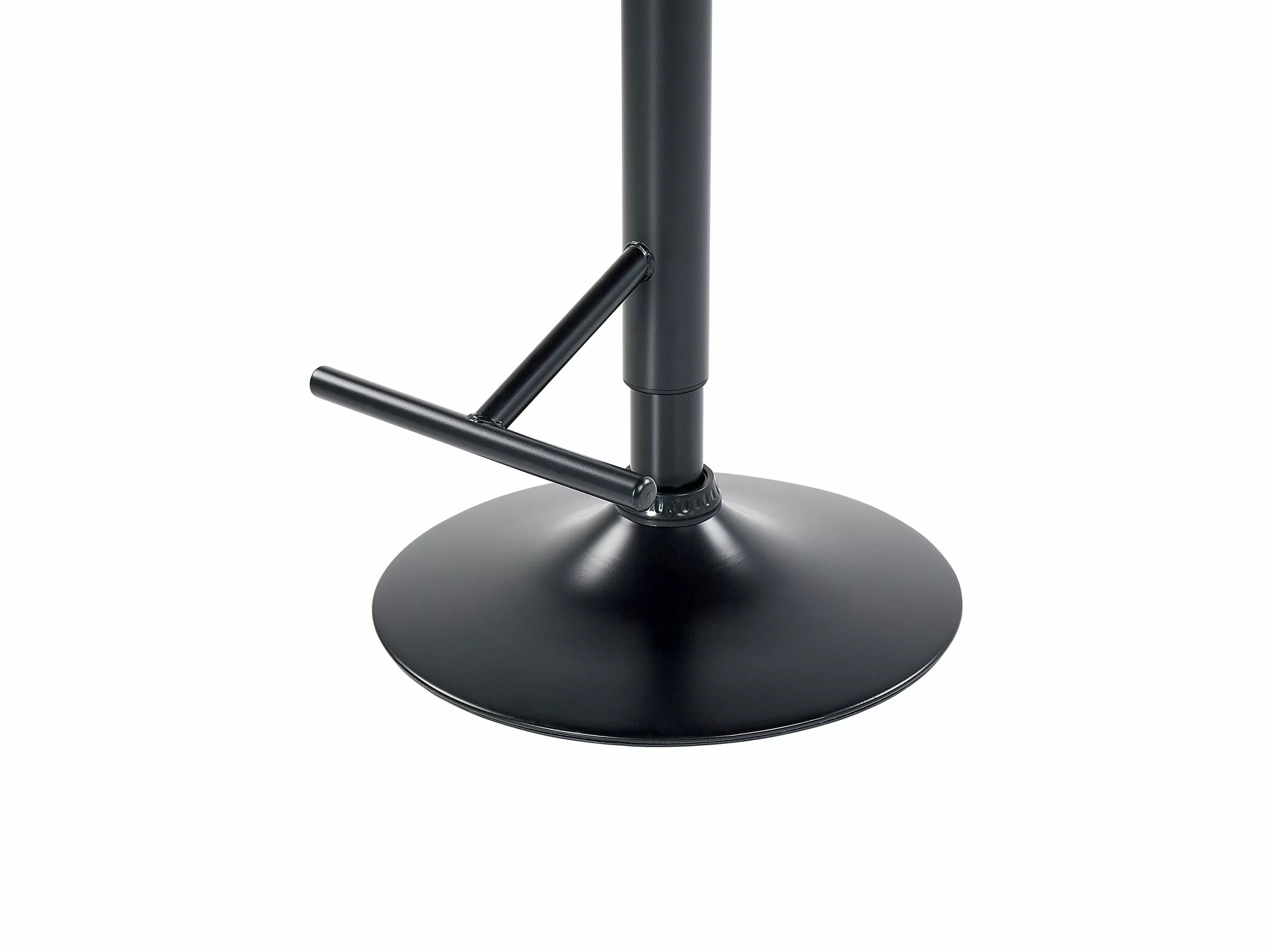 Beliani Baarituoli Keinonahka Tumma Puu/musta PETERSBURG II - Image 6