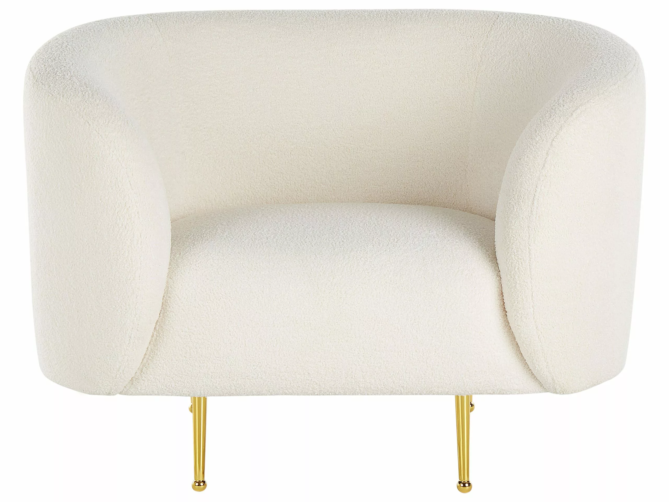 Beliani 6-istuttava Sohvaryhmä Bukleekangas Valkoinen LOEN - Image 9