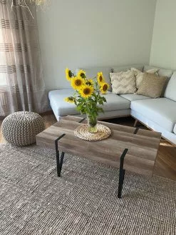 Beliani Sohvapöytä Säilytystila Vaalea Puu/musta BLACKPOOL -Halpa 2-istuttavat sohvat myymälä undef src sa picid 832300 type whitesh image