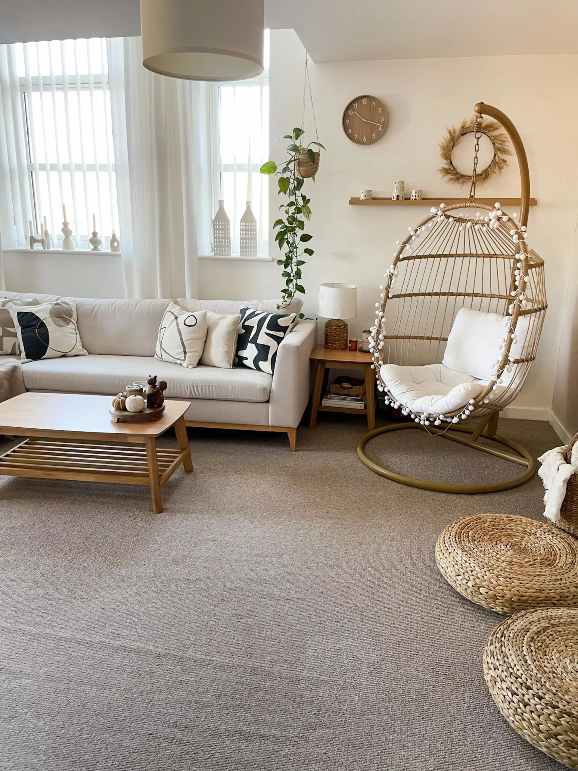 Beliani Sohvapöytä Vaalea Puu TULARE - Image 6