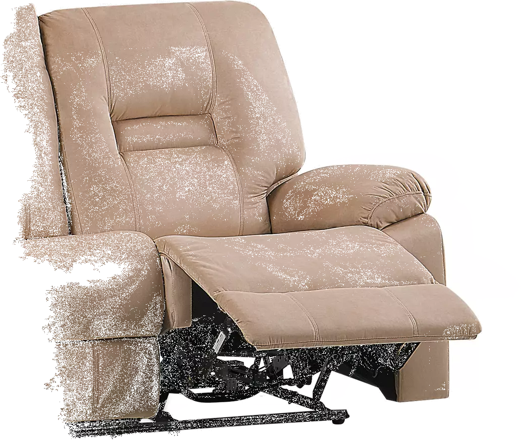 Beliani 6-istuttava Sohvaryhmä Sametti Sähkösäädettävä Hiekanruskea BERGEN - Image 8