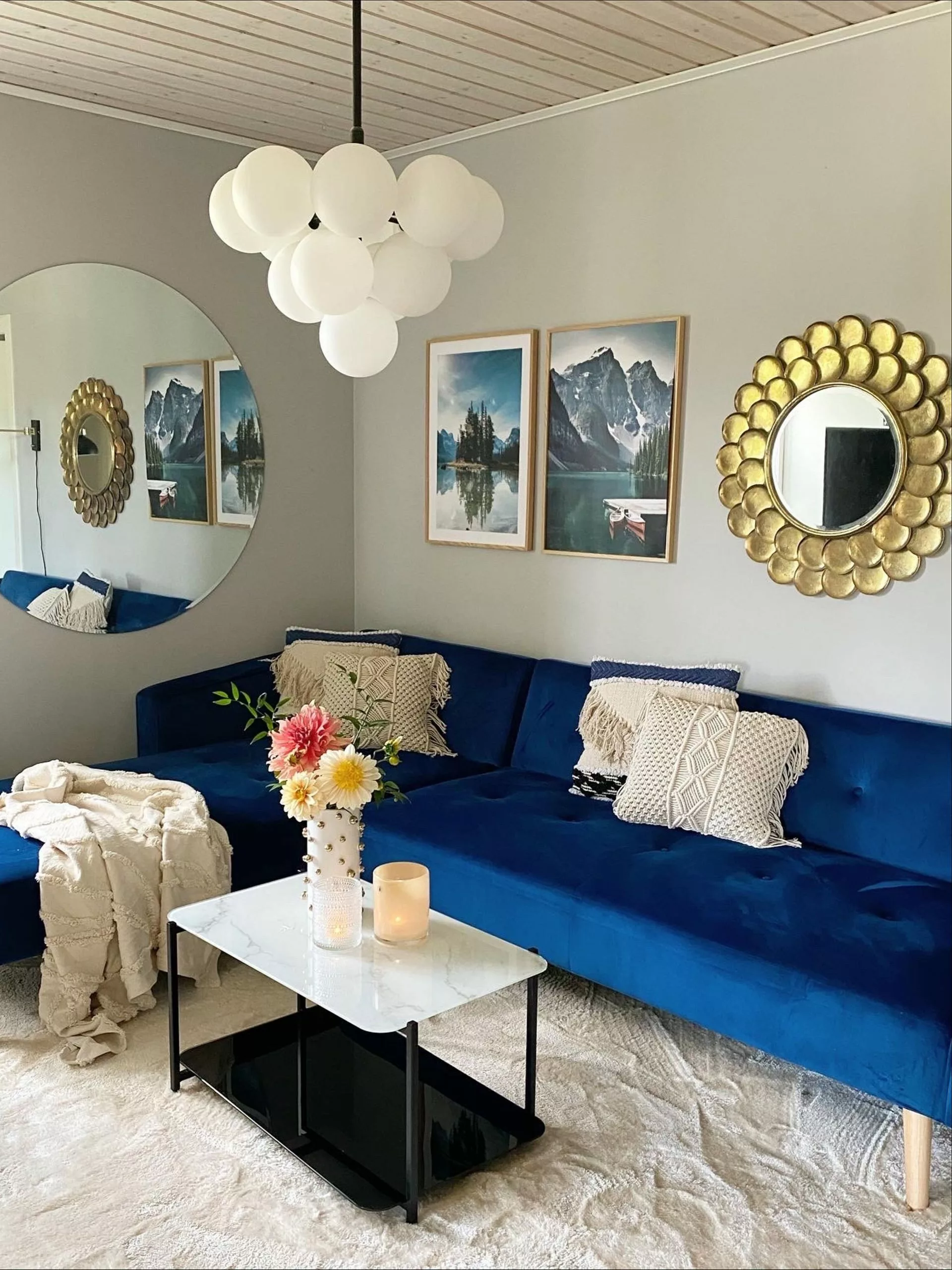 Beliani Sohvapöytä Teräs Marmorikuvio Valkoinen/musta GLOSTER 5 Beliani Sohvapöytä Teräs Marmorikuvio Valkoinen/musta GLOSTER - Image 3