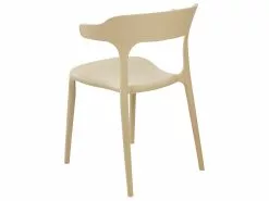 Beliani Tuoli Muovi Hiekanruskea 4 Kpl GUBBIO -Halpa 2-istuttavat sohvat myymälä undef src sa picid 844324 type whitesh image