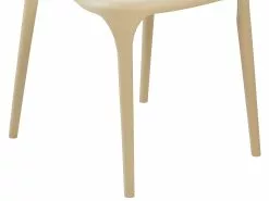 Beliani Tuoli Muovi Hiekanruskea 4 Kpl GUBBIO -Halpa 2-istuttavat sohvat myymälä undef src sa picid 844325 type whitesh image