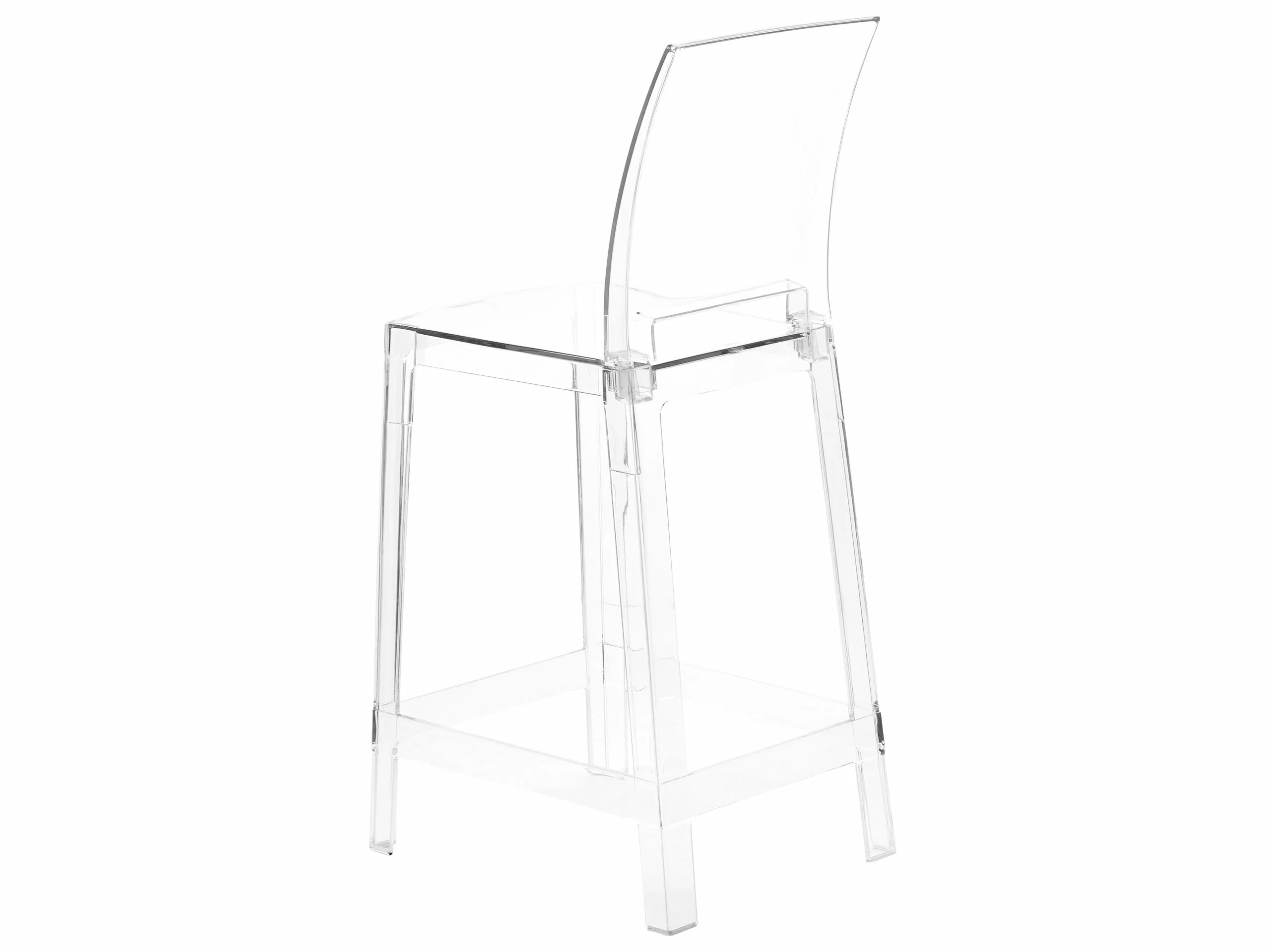 Beliani Baarituoli Muovi Kirkas 2 Kpl WELLINGTON - Image 5