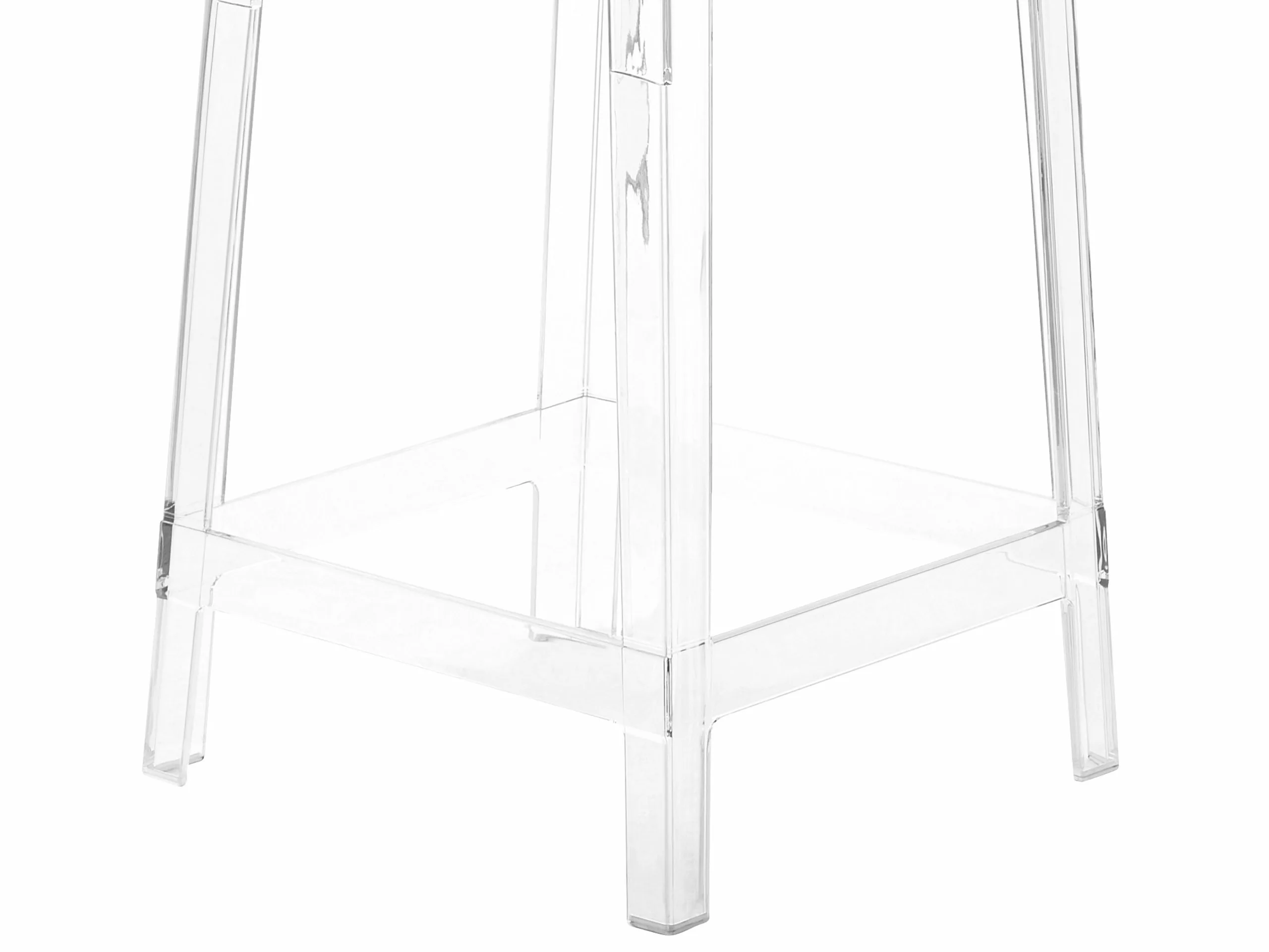 Beliani Baarituoli Muovi Kirkas 2 Kpl WELLINGTON - Image 7