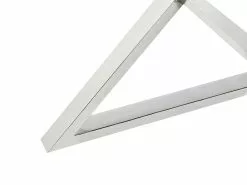 Beliani Ruokapöytä Lasitasolla Rosteri Kirkas/hopea ⌀ 105 Cm BOSCO -Halpa 2-istuttavat sohvat myymälä undef src sa picid 850596 type whitesh image