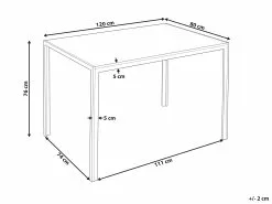 Beliani Ruokapöytä Vaalea Puu/musta 120 X 80 Cm NEWFIELD 15 Beliani Ruokapöytä Vaalea Puu/musta 120 X 80 Cm NEWFIELD -Halpa 2-istuttavat sohvat myymälä undef src sa picid 850669 type whitesh image