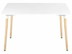 Beliani Ruokapöytä Valkoinen/vaalea Puu 120 X 80 Cm NEWBERRY 10 Beliani Ruokapöytä Valkoinen/vaalea Puu 120 X 80 Cm NEWBERRY -Halpa 2-istuttavat sohvat myymälä undef src sa picid 850671 type whitesh image