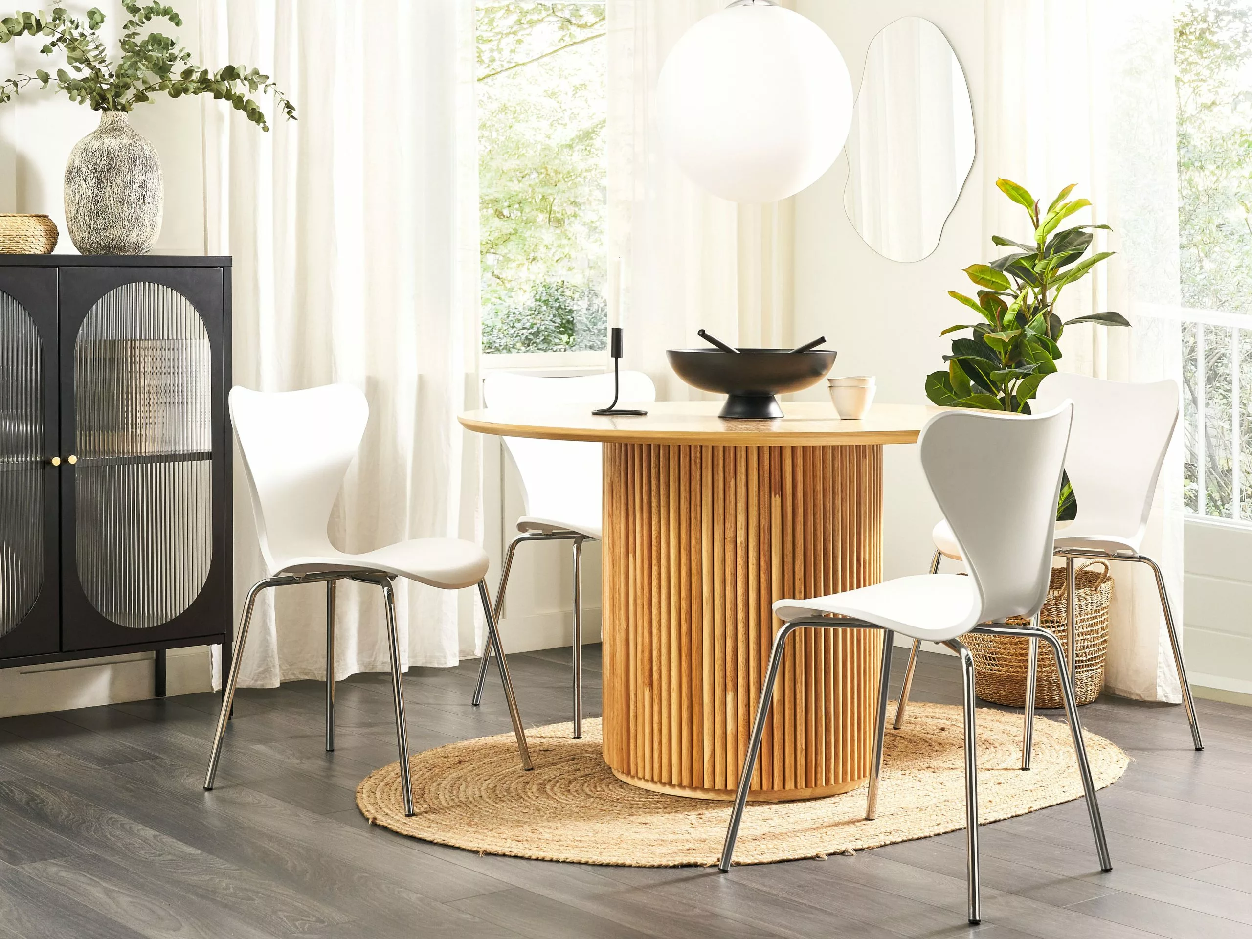 Beliani Tuoli Muovi Valkoinen 2 Kpl BOONVILLE 10 Beliani Tuoli Muovi Valkoinen 2 Kpl BOONVILLE - Image 8