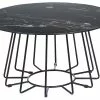 Beliani Sohvapöytä Metalli Marmorikuvio Musta BERNIE -Halpa 2-istuttavat sohvat myymälä undef src sa picid 851335 type whitesh image